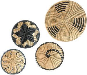 Décorations mexicaines, décoration d'intérieur marocaine, plaque murale tendance saisonnière en fibre naturelle, artefacts suspendus en bois et en jonc de mer - Product Image 6