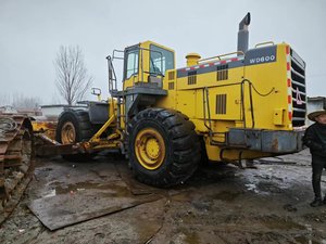 ญี่ปุ่นทํา Komatsu wa600 รถตักล้อหน้าภาพวาดเดิม, รถตักล้อยาง 12 ตัน wa470 WA500 wa600 รถตักล้อยางในสต็อก - Product Image 6