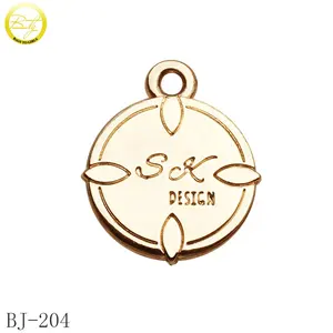 Metal Pendant Fashion Women Metal Jewelry Charms Customized Hollow Silver Logo Crystal Pendant For Necklace