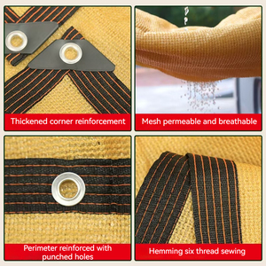 HDPE dù để che nắng Net dày Windproof chống lão hóa nhà kính bóng Net - Product Image 3