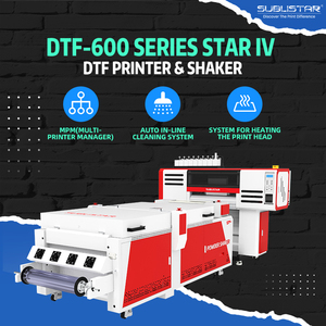Impresora <span class=keywords><strong>DTF</strong></span> <span class=keywords><strong>Sublistar</strong></span> <span class=keywords><strong>DTF</strong></span>-6004, Impresora <span class=keywords><strong>DTF</strong></span> de 60 cm (24 pulgadas) con 4 Cabezales de Impresión I3200 para Impresión de Camisetas - Product Image 2