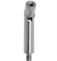 Support de poteau réglable et facile à assembler en acier inoxydable pour balustrade en verre