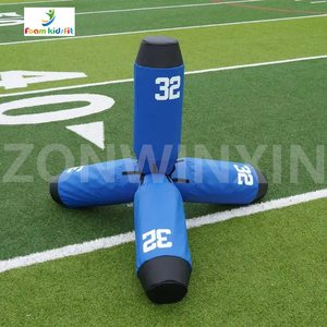 ZONWINXIN Fornitura di Fabbrica Attrezzatura da Rugby: Sacca da Tackle a 4 Vie per Allenamento Calcio, Modello Junior - Product Image 6