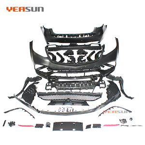 Kit carrosserie X166 de haute qualité, mise à niveau GLS63, nouveau design, pare-chocs complet, s'adapte parfaitement à la <span class=keywords><strong>Mercedes</strong></span> Benz <span class=keywords><strong>GLS</strong></span> 2016 2017 <span class=keywords><strong>2018</strong></span> 2019 - Product Image 2