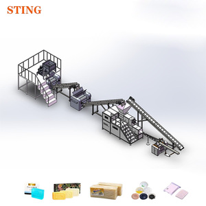 Giá tốt nhất 2000 kg/giờ giặt Thanh xà phòng làm nhà sản xuất máy hoàn toàn tự động dây chuyền sản xuất cho ngành công nghiệp - Product Image 1