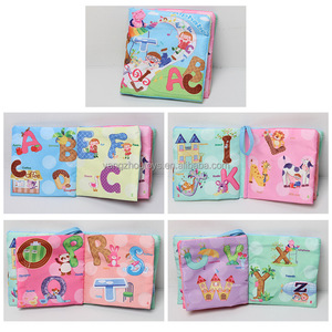 Venta caliente animales del bosque de 0-12month bebé tela libro de tela - Product Image 4