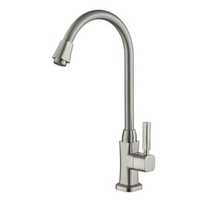 Grifo de Cocina Monomando de Sobremesa con Válvula Cerámica, Rotación de 360 Grados, Estilo Contemporáneo V4801 - Product Image 5