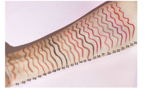 Set de lápiz labial y delineador de labios Cross-95, combinación dos en uno, en caja, con acabado mate hidratante, no se pega a la boca, set de color rojo. - Product Image 5