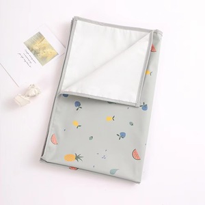 Natucare <span class=keywords><strong>tapis</strong></span> <span class=keywords><strong>de</strong></span> <span class=keywords><strong>voyage</strong></span> imprimé personnalisé en PU anti-roulis pour bébé portable étanche pliable - Product Image 2