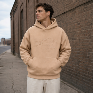Sweat-shirts unisexes de haute qualité avec logo personnalisé imprimé, gaufrés, unis, à sublimation, oversize, pour hommes et femmes - Product Image 4