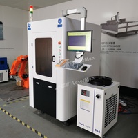 Petite machine de découpe laser à fibre, découpeuse CNC de bureau pour métal, acier au carbone, acier inoxydable, contrôle intelligent, personnalisable