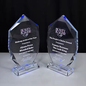 جوائز هدايا رياضية ثلاثية الأبعاد شفافة لجوائز الشركات فارغة من الكريستال - Product Image 4