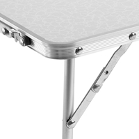 Mesa Plegable de Aleación de Aluminio, Silla Impermeable, Ultraligera, Duradera, para Acampar al Aire Libre