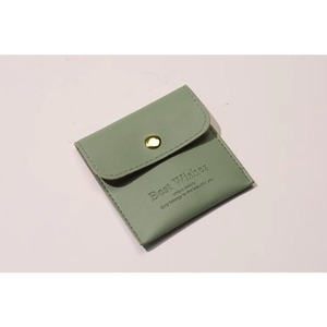 Mini Bolsa de Joyería de Cuero PU de una Sola Pieza con Hebilla para Guardar y Proteger Collares, Anillos y Pendientes, Tipo Exhibidor - Product Image 6