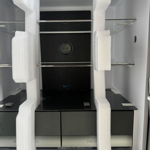 Réfrigérateur à portes françaises HUAZOS 632L grande capacité avec distributeur d'eau, compresseur, sans givre, 4 portes croisées TCL HUAZOS - Product Image 4