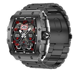 Montre de fitness TK70, écran AMOLED de 1,76 pouce 320x385, moniteur d'oxygène sanguin, suivi d'activité, réveil au poignet, plusieurs bracelets - Product Image 1