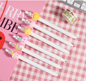 ปากกาเจลลายการ์ตูนน่ารักสำหรับเด็กขนาด0.5มม. สีดำแดงหมึกพลาสติกนักเรียนปากกาอัดสำหรับโรงเรียนเป็นของขวัญส่งเสริมการขายสำหรับนักเรียน - Product Image 4