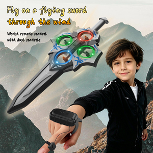 2026 Newest Flying Sword AE101 Foam Flying Sword 2.4G 6-Axis Gyroscope 3-Speed <b>Switching</b> Watch <b>Remote</b> Control With LED Lights - Product Image 1