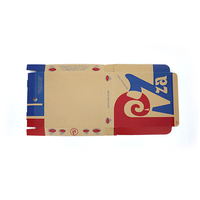 Großhandel individuell bedruckte Pizza Box Günstige Wellpappe Verpackung Papier Pizza Boxen mit Logo