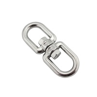 Anneaux pivotants durables en acier inoxydable 304/316 pour applications de chaîne pour animaux de compagnie, de gréement et de marinerie, 6 mm et 8 mm, vente en gros