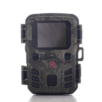 Mini caméra de surveillance 4K HD 20MP 1080P avec vision nocturne infrarouge, détection de mouvement, piège de chasse, caméra de surveillance extérieure IP66 étanche pour la faune