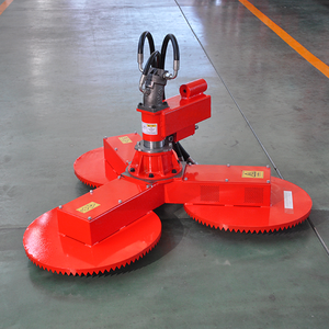 JINKE piccolo <span class=keywords><strong>trattore</strong></span>/escavatore flagello falciatrice con intorno alla pila di fissaggio della testa del prodotto forestale - Product Image 3