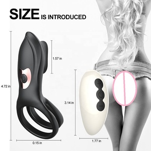 Anello Vibrante Telecomandato per Pene, Giocattolo Sessuale, Vibratore Clitorideo, Ritardante Maschile, Masturbatore - Product Image 6