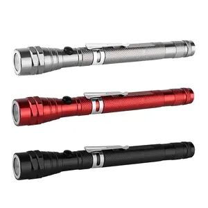 Cheap Price Guaranteed Quality 3LED Telescopic Led Flashlights Torch Magnetic Head Pick Up Tool