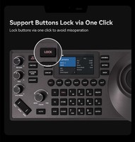 Nuevo NDI HX Live Streaming Ptz Controller Keyboard Joystick para videoconferencia Ptz Control de cámara con cable de control de la RS-232