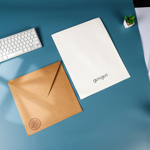 Sobres Personalizados C4 A4 con Bolsillo, Sobres de Papel Kraft Ecológicos para Envíos, Bolsas de Embalaje para <span class=keywords><strong>Documentos</strong></span> Comerciales - Product Image 5