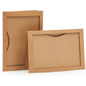 Cadres photo en kraft avec enveloppes, fenêtre florale vierge pour <span class=keywords><strong>photos</strong></span> 4x6 - Product Image 5