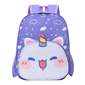 New Baby Kids Small Preschool <b>Backpack</b> Waterproof Zipper Closure Customized Eco Friendly Oxford Fashion Cute School Bag - Product Image 6
