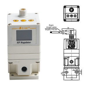 ETV3000 ETV4000 valvola di vuoto proporzionale EMC regolatore elettrico pneumatico tipo di filtro - Product Image 3