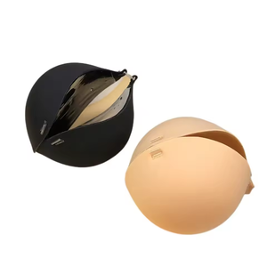 Bra Push-up Silikon Tiga Dimensi dengan Tali Transparan Seksi, Pakaian Dalam Tempel Tak Terlihat dengan Dekorasi Bordir dan Renda - Product Image 5