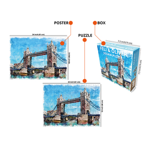 Vente en Gros de Puzzles Impression Personnalisée <span class=keywords><strong>Paysage</strong></span> Nature <span class=keywords><strong>500</strong></span> 1000 <span class=keywords><strong>Pièces</strong></span> Puzzles pour Adultes - Product Image 5