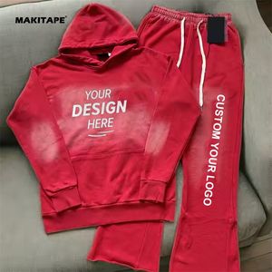 Sudadera con Capucha Unisex de Algodón Puro, Diseño OEM, Transpirable, Deportiva, con Logotipo Personalizable Bordado, Teñido Liso - Product Image 1