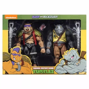 Figura de Acción de PVC de Alta Calidad NECA 2017SDCC Edición Limitada, Set de Cabeza de Tortuga y Cara de Cerdo, Color Modelo - Product Image 2