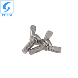 Vis à tête papillon Shanghai Guang Hardware M3-M10 en acier inoxydable 304 DIN316 pour la construction et la réparation - Product Image 1