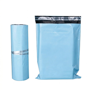 Sobres de polietileno para comercio electrónico transfronterizo, bolsas de plástico ligeras para envíos internacionales de bajo costo - Product Image 1