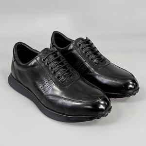 Chaussures habillées Oxford en cuir pleine fleur pour hommes – Collection Automne-Hiver – Confortables, légères et adaptées aux pieds larges - Product Image 2