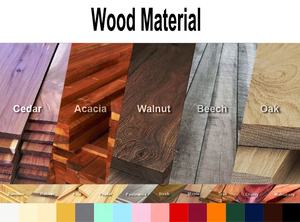 Caja de Joyería de Madera de Estilo Americano, Lujosa y Elegante, con Acabado Mate para Anillos, Collares y Pulseras, Almacenamiento con Logotipo Personalizado - Product Image 4