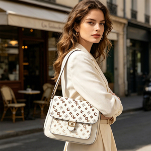 Sacs de luxe en cuir véritable, dernière mode, vente en gros d'usine, sacs à main pour femmes en cuir PU de haute qualité - Product Image 2