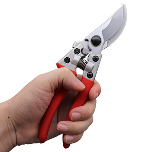 Garden Shears Alloy Steel Blade 20-30 Mm Trimming Diameter Red Handle Professional Pruning Tool For Fruit Trees Landscaping - Product Image 2