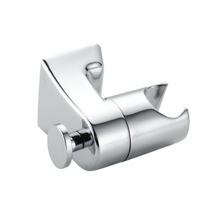 Support mural réglable en alliage pour pomme de douche, design minimaliste en forme de L, ajustement universel - Product Image 1