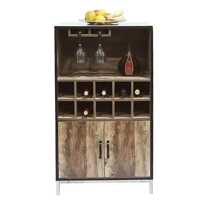 Новый дизайн, винный шкаф, полки для хранения напитков, деревенский винный шкаф