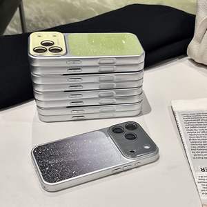 Funda de Teléfono con Cubierta de Lente, Diseño Minimalista de Lujo Ligero con Degradado Brillante para iPhone 17 16 15 14 13 12 11 Pro Max - Product Image 3