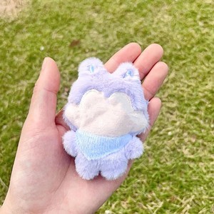 5CM KPOP Hot Idol Group Member Personal Cartoon Pattern Stuffed Toys Keyring Purple Animals Soft Plush Keychains Bag Pendant