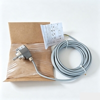 Encodeur HTL WDGI58B-10-1000-ABN-H24-K3-100 1000PPR à arbre de 10 mm, 5-30VDC, IP67, avec bride de fixation, max. 8000 tr/min, protection contre l'inversion A/B/Z