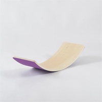 Tabla de Equilibrio Educativa de Madera Natural Montessori para Niños, Juguete Ecológico Hecho en China, Personalizable, Venta al Por Mayor