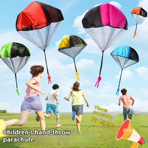 Jumon Kids Outdoor <b>Game</b> Hand Throwing Colors Flying <b>Small</b> Mini Figure Soldier Men Parachute Toys Kids Outdoor Toys - Product Image 2